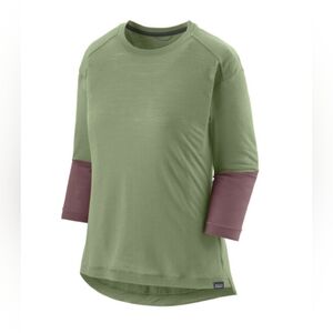 Patagonia | Women's Merino Blend 3/4-Sleeved Bike Jersey